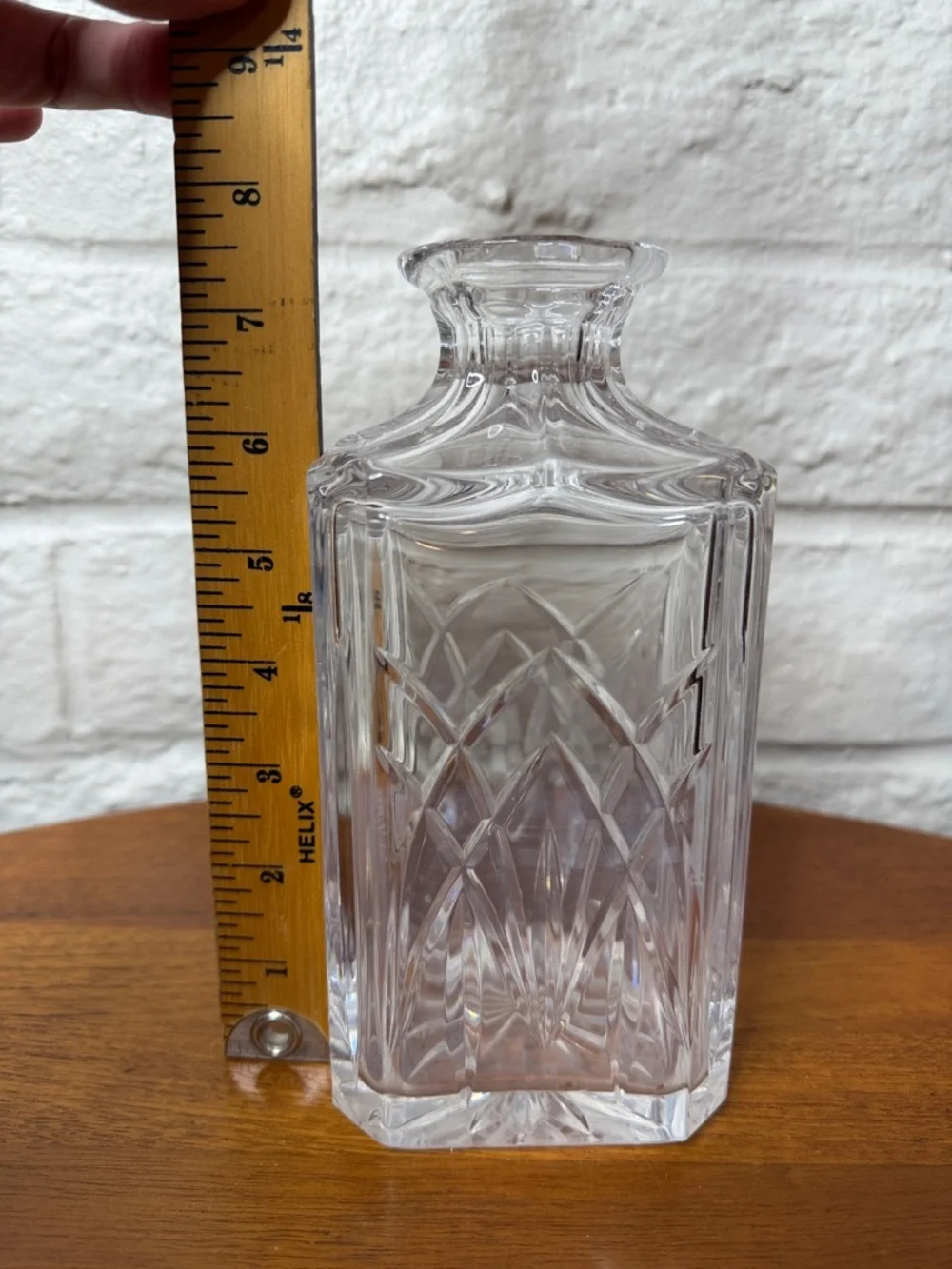 Vintage HeavyCrystal Decanter No Stopper Vase